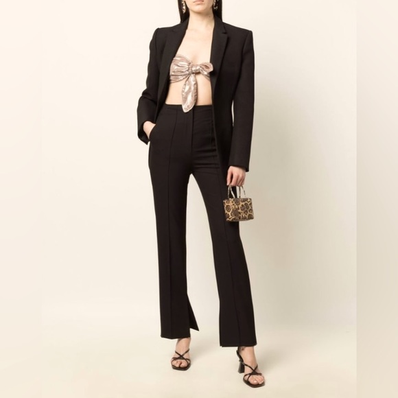 Lola bandeau top in soft champagne - Picture 2 of 4